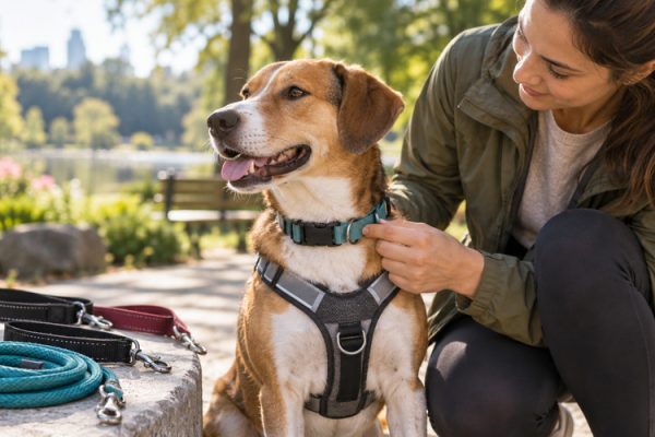Köpek için doğru tasma ve göğüs tasması seçimi